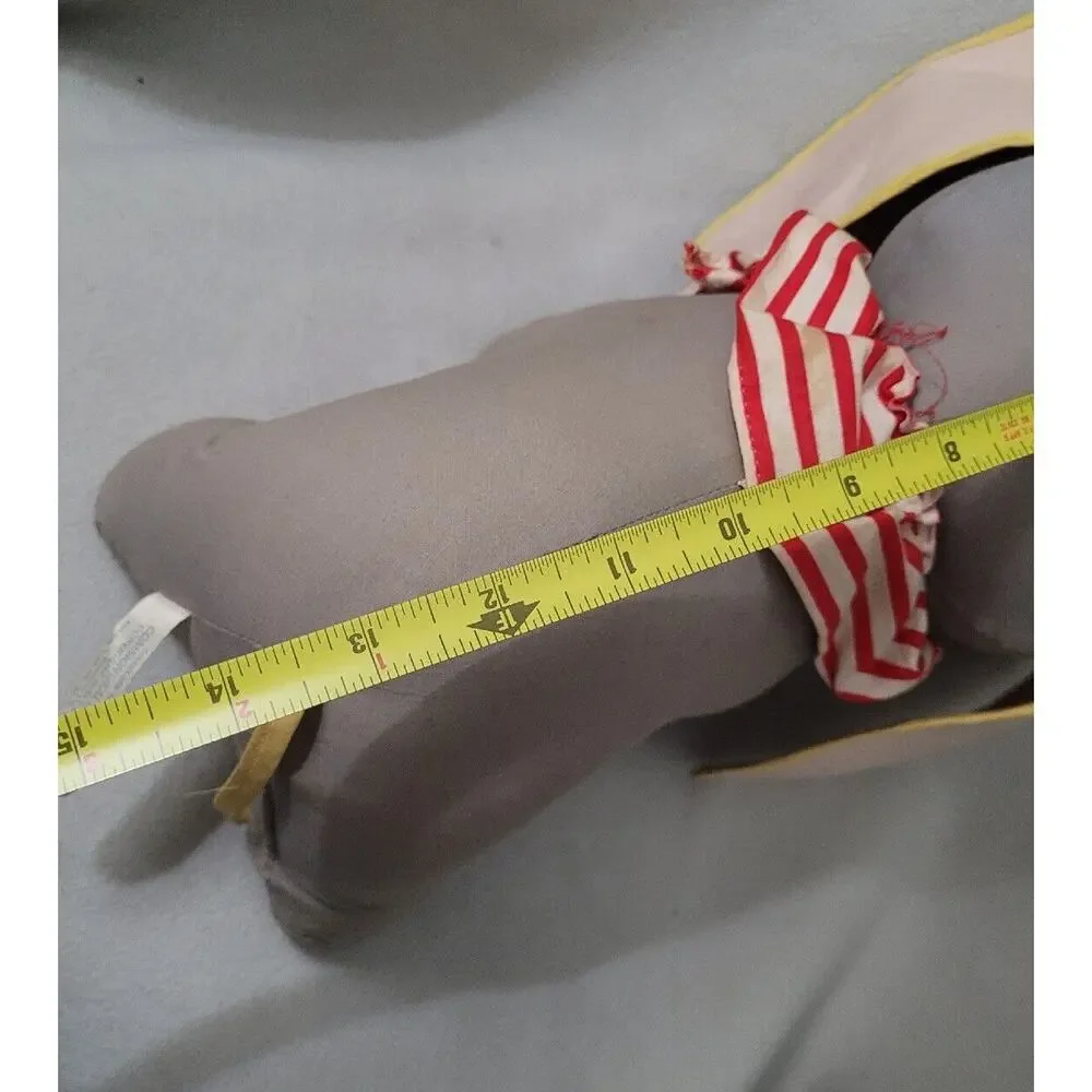 Vintage USA Disney Dumbo Plush Toy Cloth Commonwealth NY Circus Large Doll